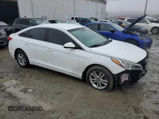 2017 Hyundai Sonata SE with VIN 5NPE24AF2HH482382, listed as a Copart auction lot 44988975 with 131,099 mi miles and Salvage Title. Bid and sale history available at DreamBid. Image 4.