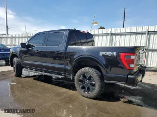 2022 Ford F-150 XL with VIN 1FTFW1E82NFB20156, listed as a Copart auction lot 48283825 with 41,110 mi miles and Salvage Title. Bid and sale history available at carsss.com. Image 2.