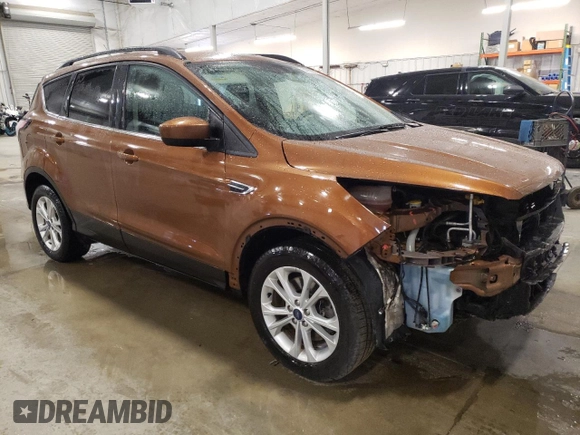 2017 Ford Escape SE with VIN 1FMCU9G91HUD78354, listed as a Copart auction lot 54368665 with 147,089 mi miles and Salvage Title. Bid and sale history available at carsss.com. Image 4.