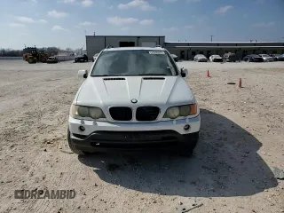 2001 BMW X5 3.0i with VIN WBAFA53511LM78470, listed as a Copart auction lot 44696085 with 275,318 mi miles and Salvage Title. Bid and sale history available at carsss.com. Image 12.