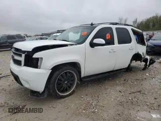 2007 Chevrolet Tahoe LT z VIN 1GNFK13097R154838, wystawiony jako Copart lot #54985145 z przebiegiem Nie podano mil oraz Szkoda całkowita • Salvage title. Historia ofert i sprzedaży dostępna na DreamBid. Obrazek 1.