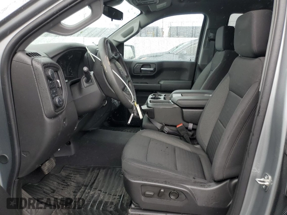 2024 Chevrolet Silverado 1500 Custom Trail Boss with VIN 3GCPDCEK4RG251868, listed as a Copart auction lot 43393145 with 7,472 mi miles and Salvage Title. Bid and sale history available at carsss.com. Image 7.