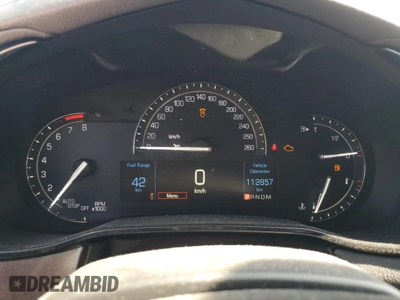 2018 Cadillac CTS Luxury AWD with VIN 1G6AX5SS9J0150138, listed as a Copart auction lot 55750275 with 112,587 mi miles and Clean Title. Bid and sale history available at DreamBid. Image 9.