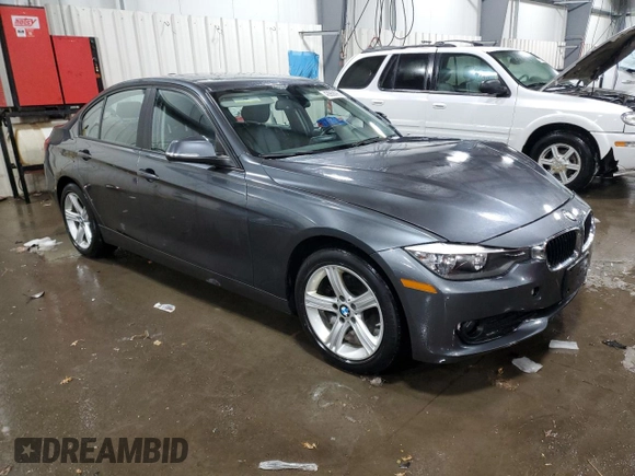 2015 BMW 3 Series 320i xDrive with VIN WBA3C3C59FK203363, listed as a Copart auction lot 43968095 with 99,468 mi miles and Salvage Title. Bid and sale history available at carsss.com. Image 4.