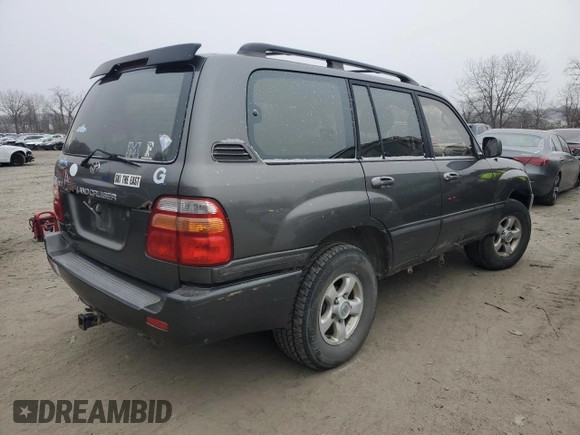 2000 Toyota Land Cruiser z VIN JT3HT05J7Y0113942, wystawiony jako Copart lot #87448844 z przebiegiem 188 401 mil mil oraz Czysty tytuł • Clean title. Historia ofert i sprzedaży dostępna na DreamBid. Obrazek 3.