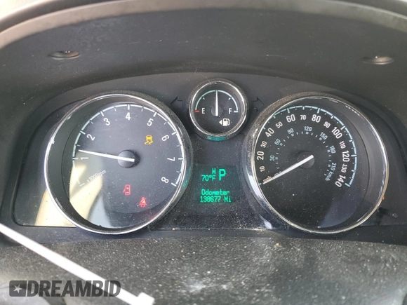 2013 Chevrolet Captiva Sport LT with VIN 3GNAL3EK7DS573135, listed as a Copart auction lot 69712314 with 138,677 mi miles and Clean Title. Bid and sale history available at DreamBid. Image 9.