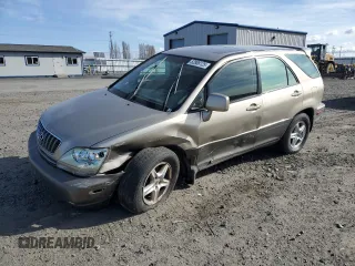 2002 Lexus RX 300 with VIN JTJHF10U120270588, listed as a Copart auction lot 52888125 with 243,985 mi miles and Salvage Title. Bid and sale history available at carsss.com. Image 1.