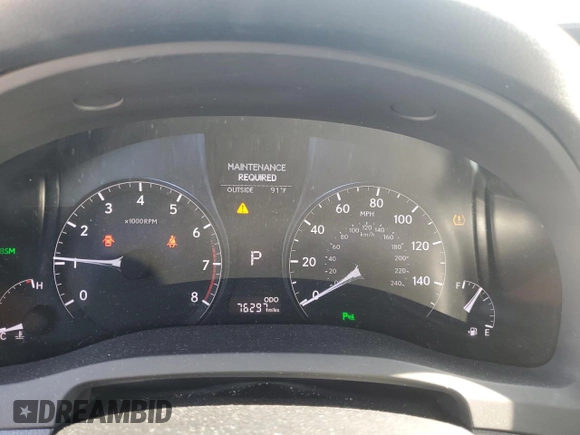 2014 Lexus RX 350 with VIN 2T2BK1BA9EC243393, listed as a Copart auction lot 62030305 with 76,297 mi miles and Salvage title. Bid and sale history available at DreamBid. Image 9.