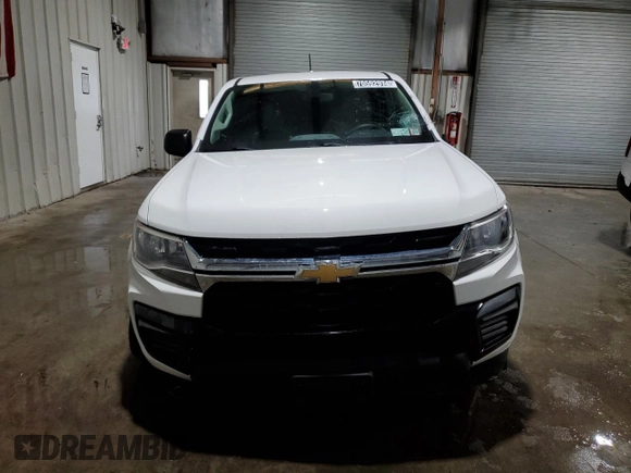 2021 Chevrolet Colorado 4WD Work Truck with VIN 1GCHTBEA6M1122224, listed as a Copart auction lot 70592974 with 38,979 mi miles and Salvage Title. Bid and sale history available at carsss.com. Image 5.