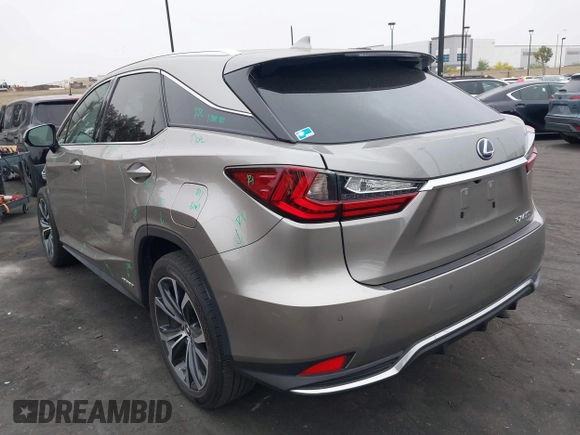 2022 Lexus RX 450h with VIN 2T2HGMDA7NC072735, listed as a IAAI auction lot 42356852 with 62,835 mi miles and . Bid and sale history available at DreamBid. Image 3.