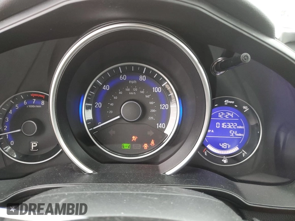 2018 Honda Fit LX with VIN 3HGGK5H42JM724544, listed as a Copart auction lot 86784954 with 16,322 mi miles and Salvage Title. Bid and sale history available at carsss.com. Image 9.