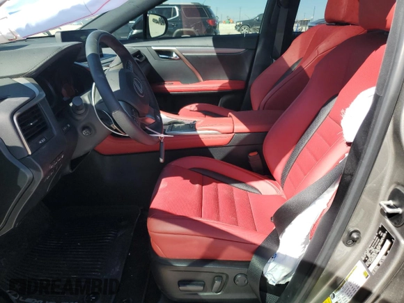 2022 Lexus RX with VIN 2T2YGMDA5NC091817, listed as a Copart auction lot 49316305 with 14,215 mi miles and Salvage Title. Bid and sale history available at carsss.com. Image 7.
