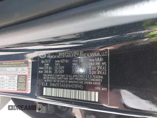 2022 Hyundai Tucson SEL z VIN 5NMJF3AE6NH018945, wystawiony jako IAAI lot #42050780 z przebiegiem 113 680 mil mil oraz . Historia ofert i sprzedaży dostępna na DreamBid. Obrazek 9.