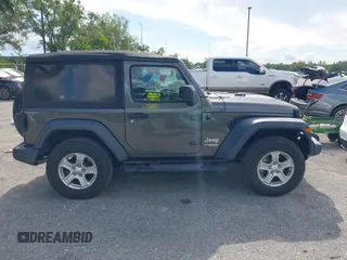 2018 Jeep Wrangler Sport with VIN 1C4GJXAG5JW138437, listed as a IAAI auction lot 42694278 with 58,258 mi miles and . Bid and sale history available at DreamBid. Image 13.