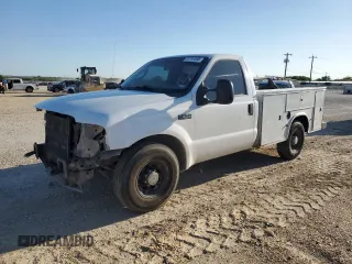 2004 Ford F-250 with VIN 1FDNF20L04ED58147, listed as a Copart auction lot 51791385 with 374,472 mi miles and Salvage title. Bid and sale history available at DreamBid. Image 1.