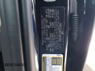 2024 Kia Niro EX Touring with VIN KNDCR3LE8R5152863, listed as a Copart auction lot 86827274 with 16 mi miles and Salvage Title. Bid and sale history available at carsss.com. Image 12.