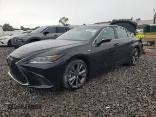 2021 Lexus ES 350 F Sport with VIN 58AGZ1B1XMU096111, listed as a Copart auction lot 60999655 with 8,093 mi miles and Salvage title. Bid and sale history available at DreamBid. Image 1.