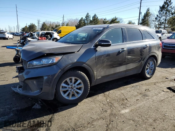 2019 Kia Sorento LX with VIN 5XYPGDA3XKG436524, listed as a Copart auction lot 41675015 with 73,063 mi miles and Salvage Title. Bid and sale history available at carsss.com. Image 1.