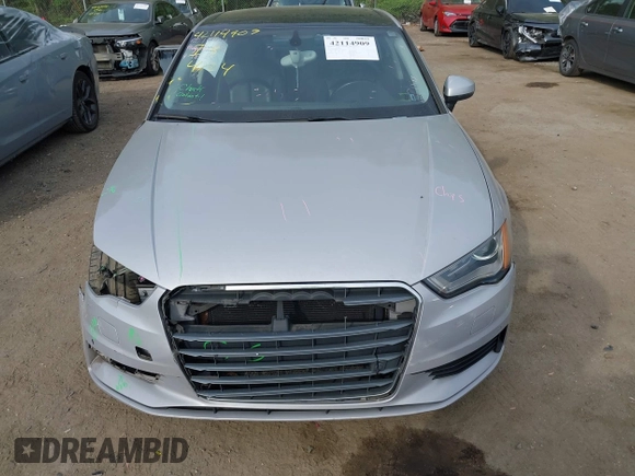 2015 Audi A3 Premium Plus with VIN WAUCCGFF3F1029677, listed as a IAAI auction lot 42114909 with 126,182 mi miles and . Bid and sale history available at DreamBid. Image 12.
