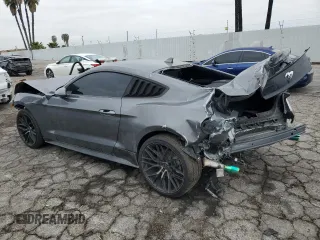 2023 Ford Mustang EcoBoost with VIN 1FA6P8THXP5100650, listed as a Copart auction lot 43068575 with 0 mi miles and Clean Title. Bid and sale history available at carsss.com. Image 2.
