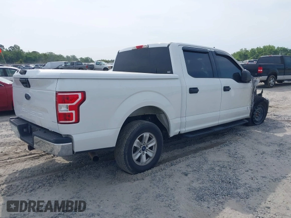 2019 Ford F-150 XL with VIN 1FTEW1C53KFC88713, listed as a IAAI auction lot 42053323 with Not Provided miles and . Bid and sale history available at carsss.com. Image 4.