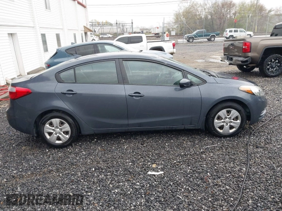 2016 Kia Forte LX with VIN KNAFK4A69G5560835, listed as a IAAI auction lot 42003212 with 100,873 mi miles. Bid and sale history available at carsss.com. Image 13.