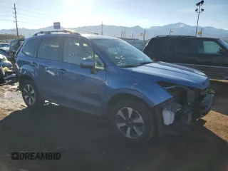2017 Subaru Forester Premium with VIN JF2SJAEC5HG559854, listed as a Copart auction lot 79841664 with 99,789 mi miles and Salvage Title. Bid and sale history available at DreamBid. Image 4.