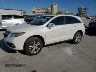 2015 Acura RDX Tech Pkg with VIN 5J8TB3H57FL014060, listed as a Copart auction lot 47317745 with 118,036 mi miles and Salvage Title. Bid and sale history available at carsss.com. Image 1.
