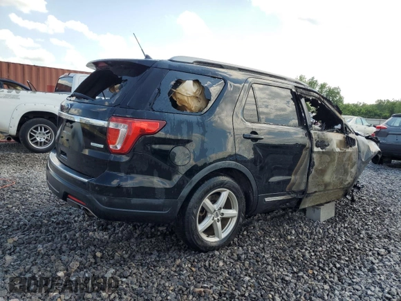 2018 Ford Explorer XLT with VIN 1FM5K7DH8JGB54758, listed as a Copart auction lot 54891775 with Not provided miles and Non repairable. Bid and sale history available at DreamBid. Image 3.