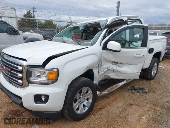 2015 GMC Canyon 2WD SLE with VIN 1GTG5BE33F1132736, listed as a IAAI auction lot 41094687 with 26,185 mi miles. Bid and sale history available at carsss.com. Image 17.