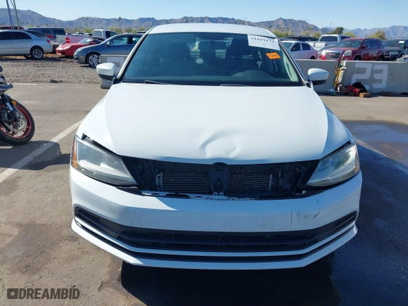 2017 Volkswagen Jetta 1.4T S with VIN 3VW167AJ0HM347112, listed as a IAAI auction lot 41819172 with 126,685 mi miles. Bid and sale history available at carsss.com. Image 6.