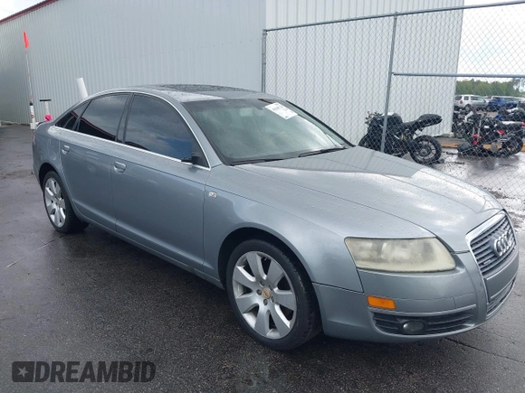 2007 Audi A6 3.2L with VIN WAUDH74F87N050379, listed as a IAAI auction lot 41941729 with 269,828 mi miles. Bid and sale history available at carsss.com. Image 6.