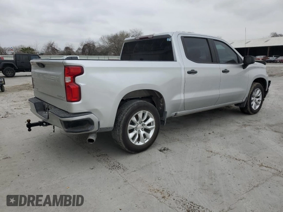 2020 Chevrolet Silverado 1500 Custom with VIN 3GCPWBEH6LG252942, listed as a Copart auction lot 46085335 with 89,109 mi miles and Clean Title. Bid and sale history available at carsss.com. Image 3.
