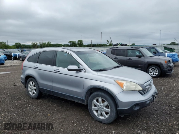 2007 Honda CR-V EX-L z VIN JHLRE48767C107065, wystawiony jako Copart lot #57261965 z przebiegiem 160 752 mil mil oraz Szkoda całkowita • Salvage title. Historia ofert i sprzedaży dostępna na DreamBid. Obrazek 4.