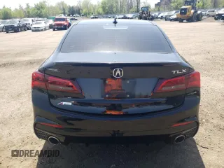 2019 Acura TLX w/A-Spec Pkg with VIN 19UUB1F68KA004325, listed as a Copart auction lot 54811755 with 90,070 mi miles and Salvage Title. Bid and sale history available at DreamBid. Image 6.