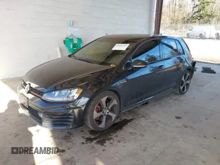 2015 Volkswagen Golf GTI Autobahn w/Performance Pkg with VIN 3VW447AU3FM100063, listed as a IAAI auction lot 41402553 with 70,797 mi miles. Bid and sale history available at carsss.com. Image 17.