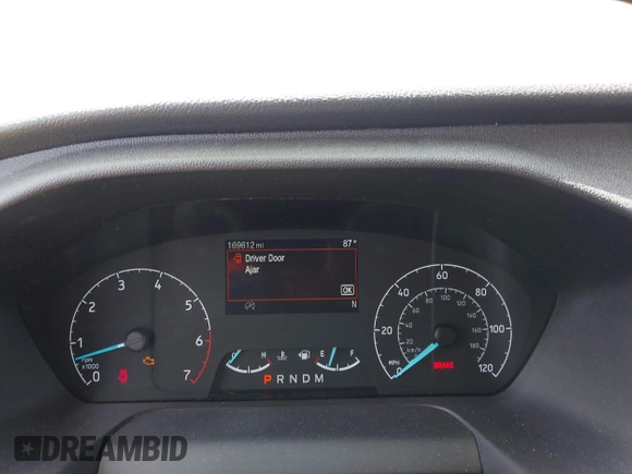 2020 Ford Transit Cargo with VIN 1FTBW3UGXLKA14030, listed as a IAAI auction lot 42505110 with 169,612 mi miles and . Bid and sale history available at DreamBid. Image 7.