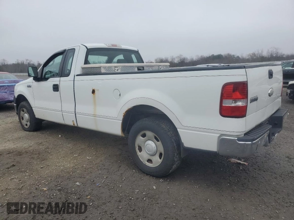 2008 Ford F-150 XL with VIN 1FTRF12298KB29848, listed as a Copart auction lot 84317654 with 252,162 mi miles and Clean Title. Bid and sale history available at carsss.com. Image 2.