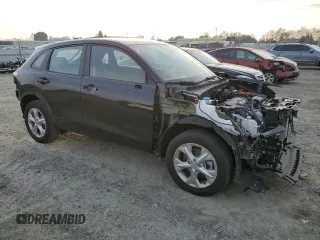 2024 Honda HR-V LX with VIN 3CZRZ1H3XRM709153, listed as a Copart auction lot 81907154 with 38,500 mi miles and Salvage Title. Bid and sale history available at carsss.com. Image 4.