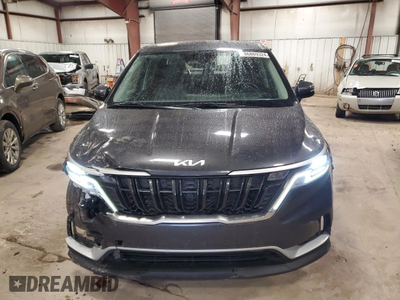 2023 Kia Carnival LX with VIN KNDNB4H34P6261760, listed as a Copart auction lot 86869324 with 47,922 mi miles and Non Repairable. Bid and sale history available at DreamBid. Image 5.