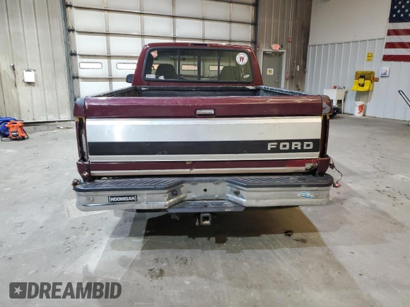1996 Ford F-150 with VIN 1FTEX14N8TKA35505, listed as a Copart auction lot 87206374 with 126,504 mi miles and Clean Title. Bid and sale history available at carsss.com. Image 6.