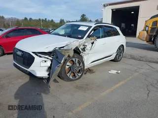 2022 Audi e-tron Premium z VIN WA1AAAGE2NB040546, wystawiony jako IAAI lot #41813053 z przebiegiem 47 002 mil mil oraz . Historia ofert i sprzedaży dostępna na DreamBid. Obrazek 17.