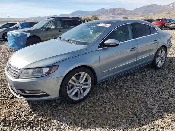 2013 Volkswagen CC Lux with VIN WVWRP7AN5DE525411, listed as a Copart auction lot 77148844 with 117,652 mi miles and Salvage Title. Bid and sale history available at DreamBid. Image 1.