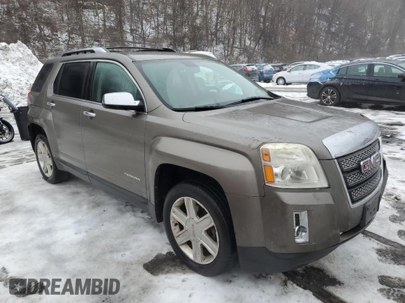 2011 GMC Terrain SLT-2 with VIN 2CTFLXE5XB6269765, listed as a Copart auction lot 43793145 with 112,324 mi miles and Salvage Title. Bid and sale history available at carsss.com. Image 4.