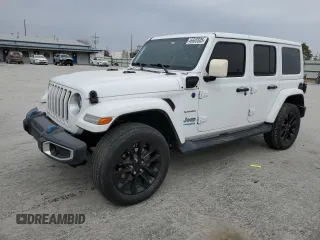 2021 Jeep Wrangler z VIN 0K0255983616, wystawiony jako Copart lot #46605505 z przebiegiem 42 090 mil mil oraz Szkoda całkowita • Salvage title. Historia ofert i sprzedaży dostępna na DreamBid. Obrazek 1.