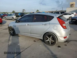 2012 Hyundai Accent SE with VIN KMHCU5AE4CU058727, listed as a Copart auction lot 54253065 with 177,409 mi miles and Salvage Title. Bid and sale history available at carsss.com. Image 2.