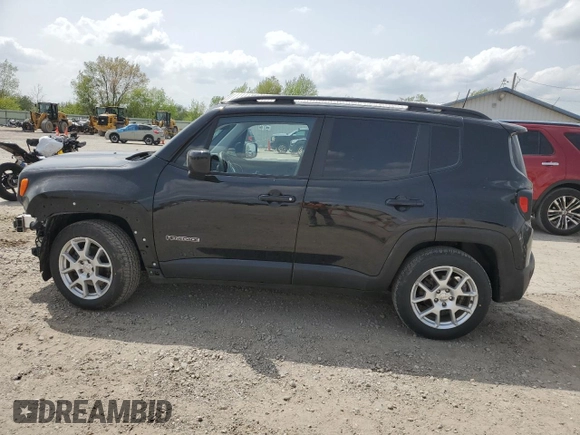 2020 Jeep Renegade Altitude with VIN ZACNJABB4LPL31196, listed as a Copart auction lot 54379645 with 85,154 mi miles and Salvage title. Bid and sale history available at DreamBid. Image 2.