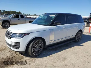 2020 Land Rover Range Rover Autobiography with VIN SALGV5SE9LA567952, listed as a Copart auction lot 44683925 with 56,779 mi miles and Clean Title. Bid and sale history available at carsss.com. Image 1.