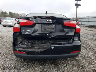 2015 Kia Forte LX with VIN KNAFK4A6XF5409260, listed as a Copart auction lot 42457155 with 197,145 mi miles and Salvage Title. Bid and sale history available at carsss.com. Image 6.