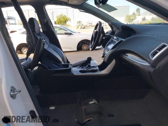 2018 Acura TLX Technology with VIN 19UUB1F56JA010663, listed as a IAAI auction lot 41980245 with 96,561 mi miles and . Bid and sale history available at carsss.com. Image 5.
